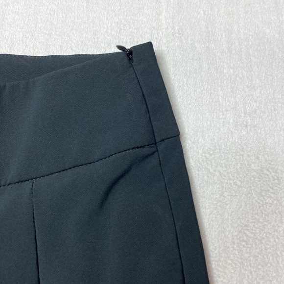 Good American Black High Rise Ankle Zip Trousers Size 2 - Picture 6 of 7